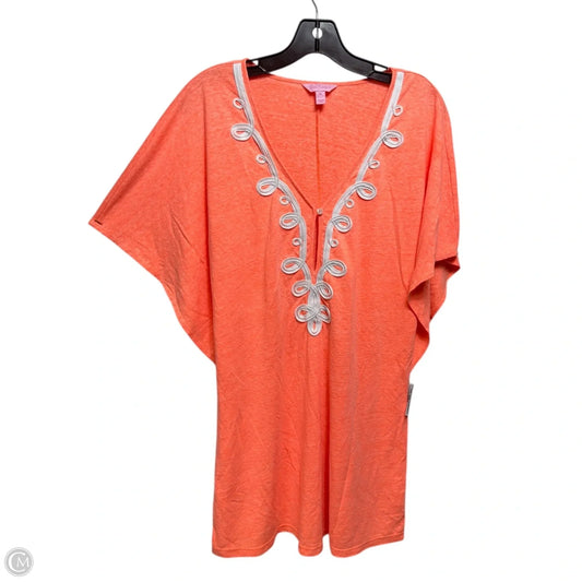 Balleta Coverup Designer By Lilly Pulitzer In Papaya, Size: XS
