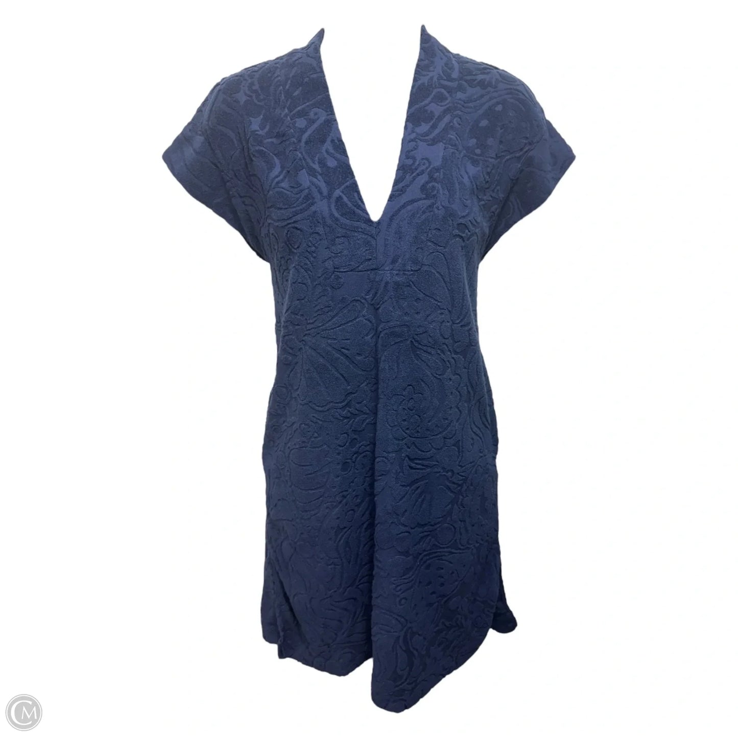 Emera Terry Dress Swimwear Cover-up Designer By Lilly Pulitzer In Blue, Size: Xs