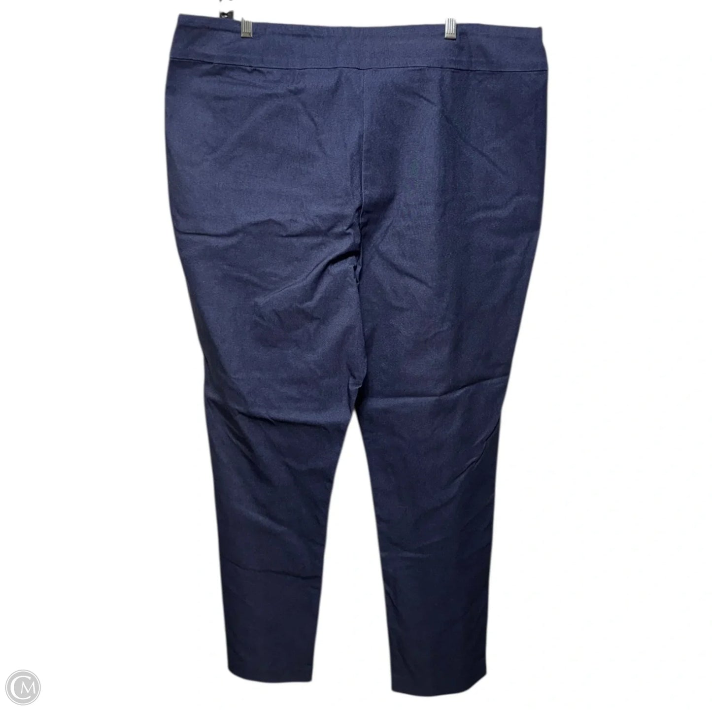 Pants Cropped By Marla Wynne In Blue, Size: 20