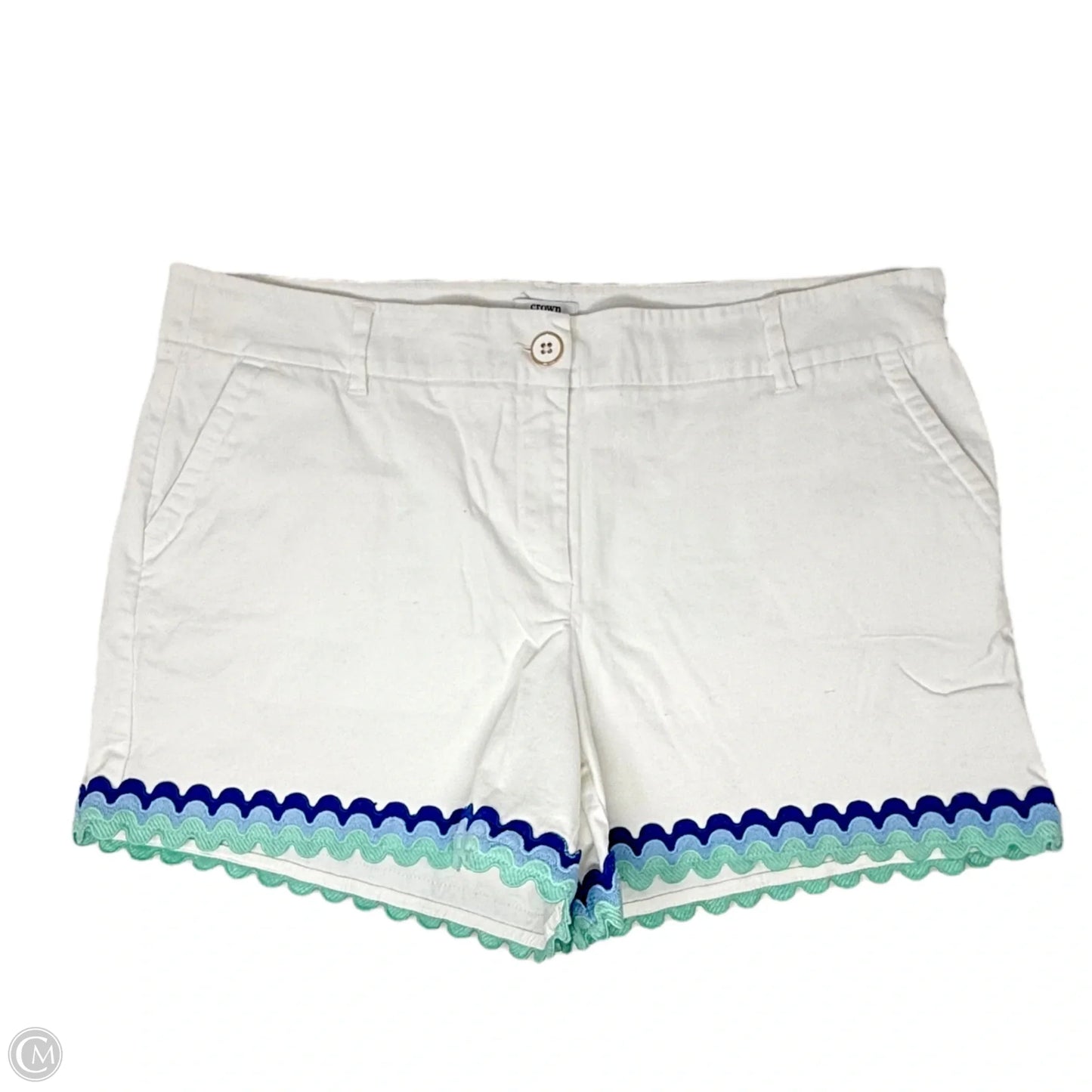 Shelby Shorts By Crown And Ivy In White, Size: 14