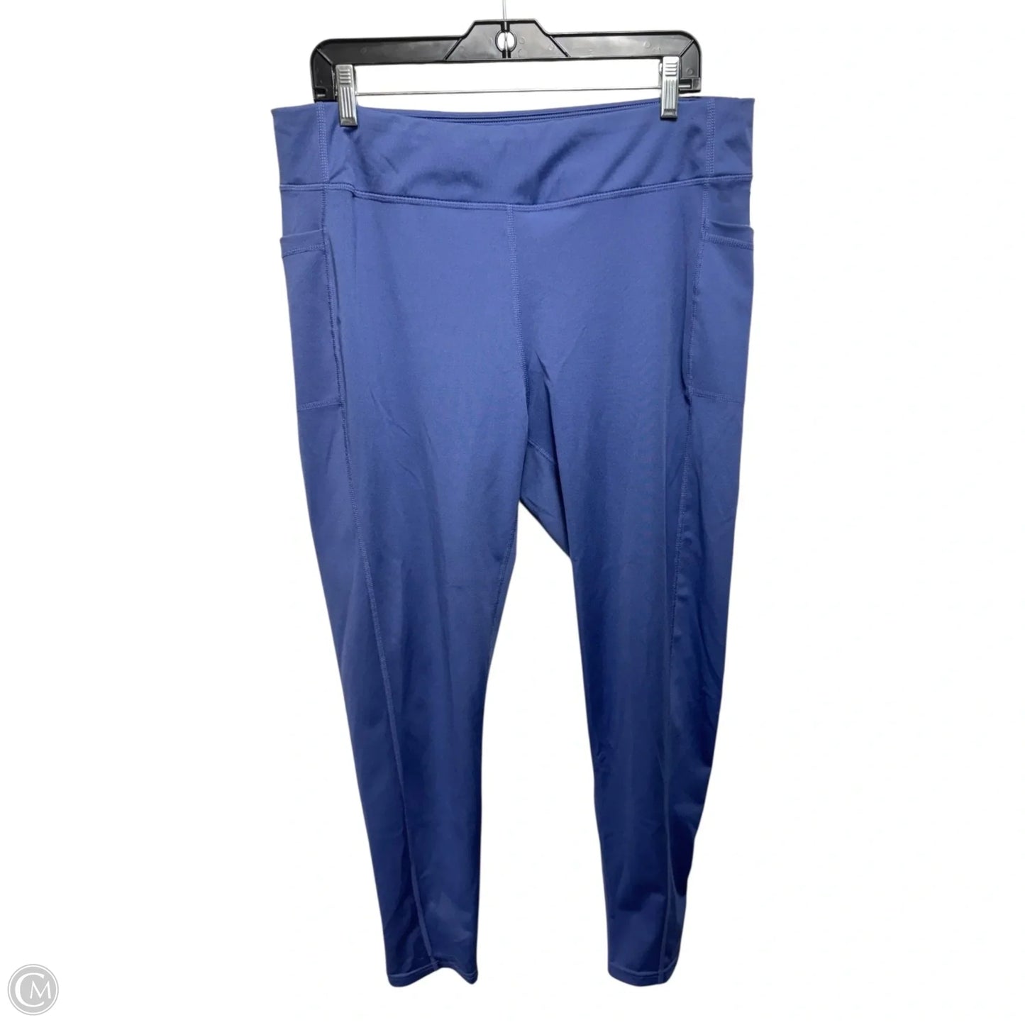 Athletic Leggings By Rag In Purple, Size: 2x