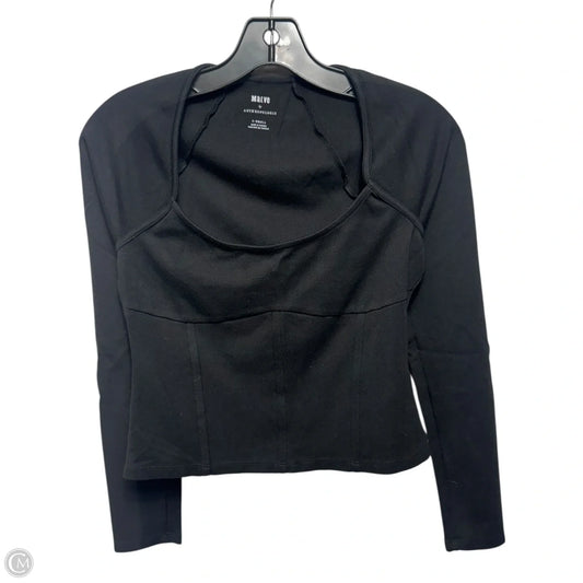 Top Long Sleeve By Maeve In Black, Size: Xs