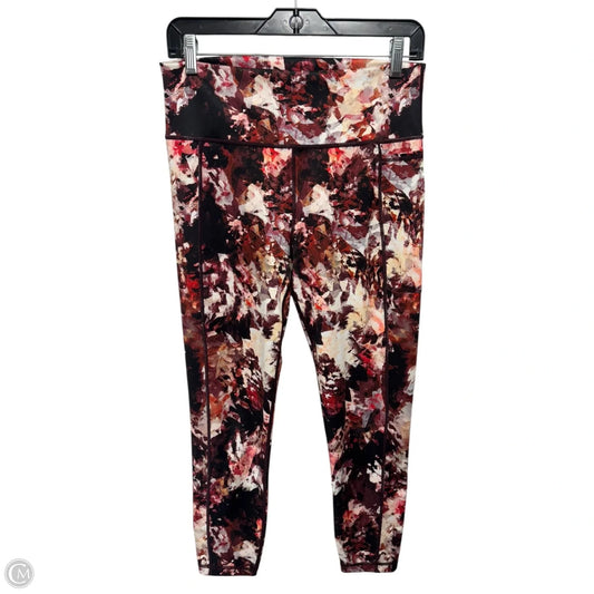 Athletic Leggings By Sweaty Betty In Multi-colored, Size: 12