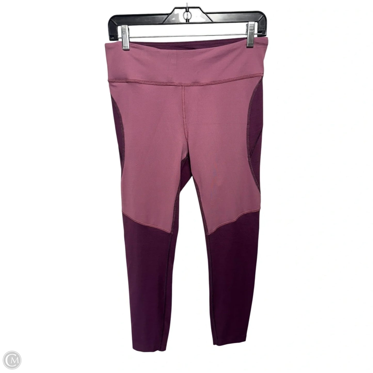 Athletic Leggings By Outdoor Voices In Mauve, Size: L