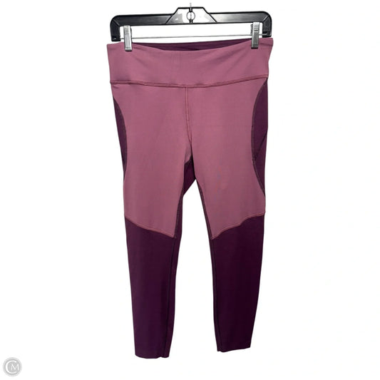 Athletic Leggings By Outdoor Voices In Mauve, Size: L