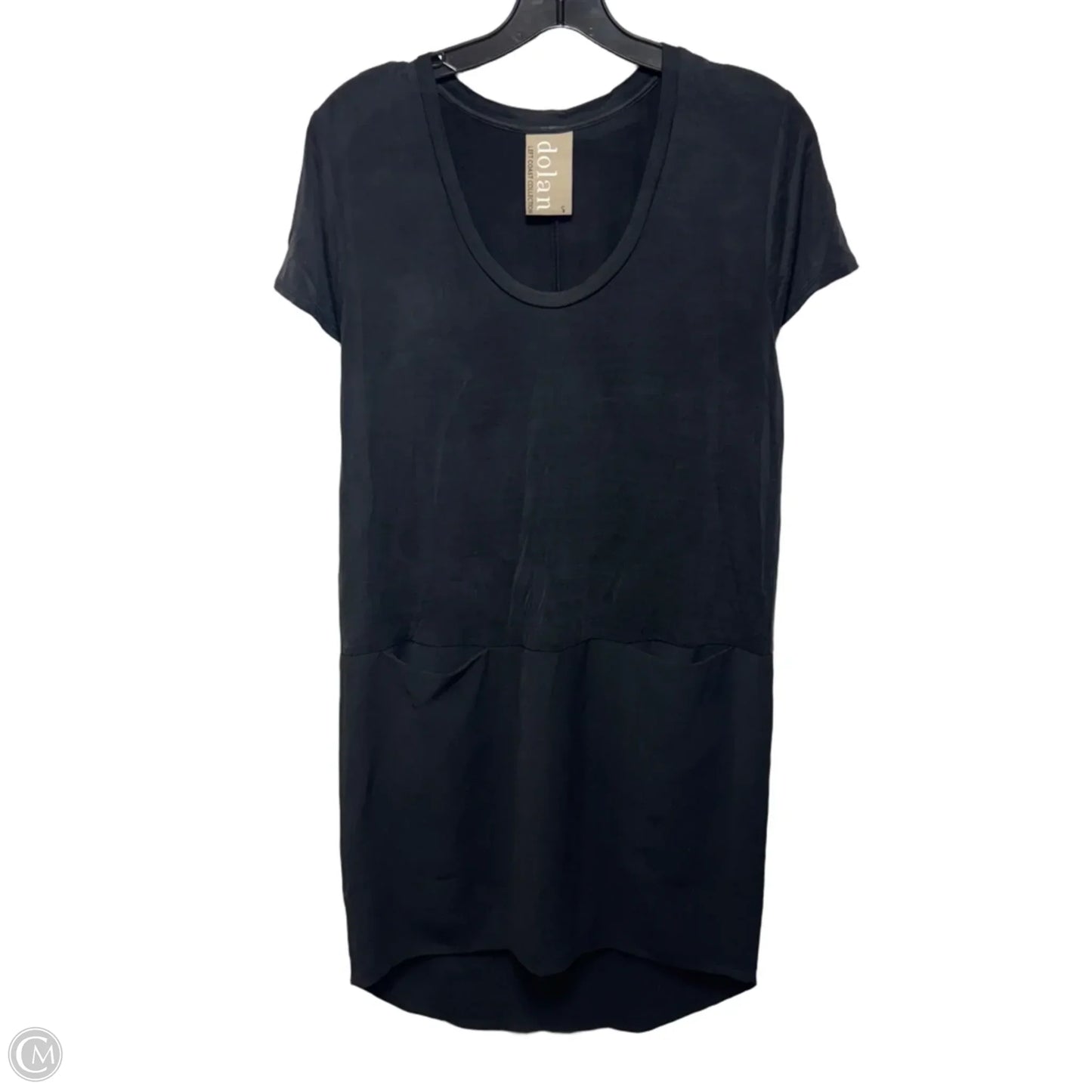 Loren Tunic Shift Pocket Dress By Dolan Left Coast In Black, Size: S