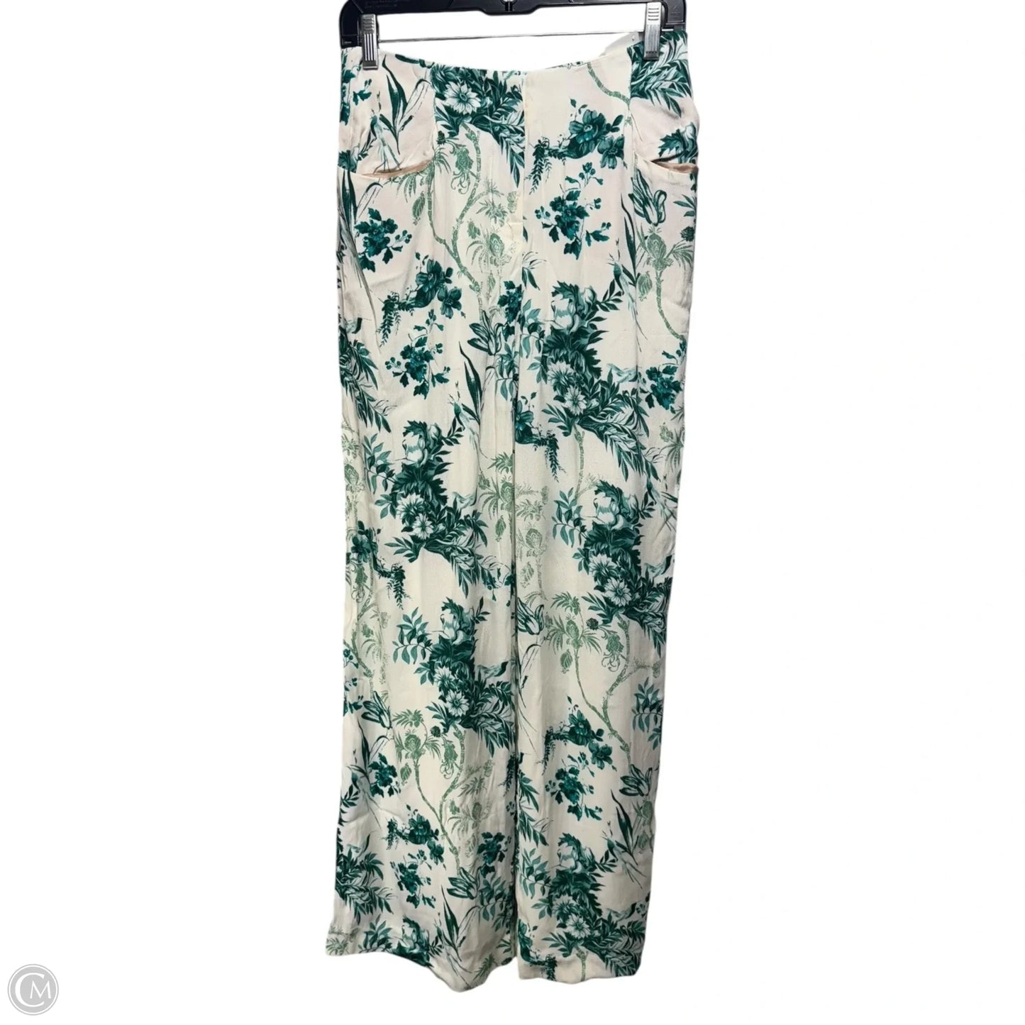 Christina Floral Trousers By Ett:twe X Anthropologie In Floral Print, Size: 2