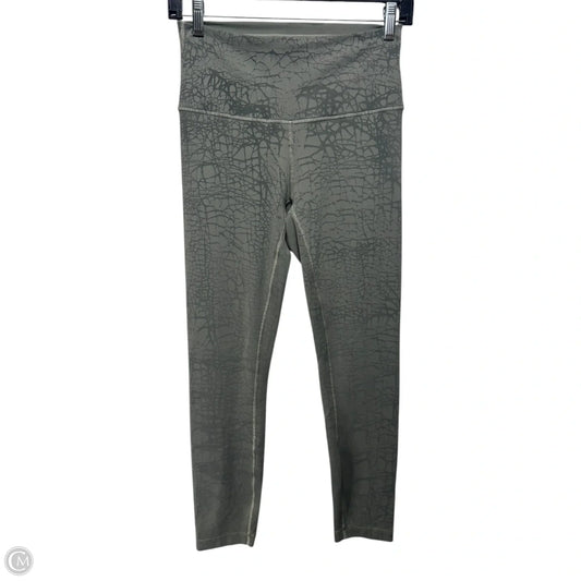 Wunder Train High-Rise Crop
 By Lululemon In Green, Size: 6