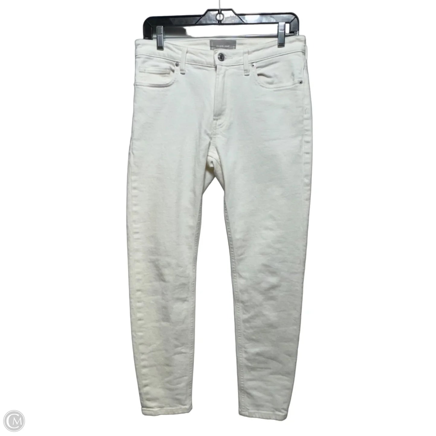 Jeans Straight By Everlane In White, Size: 6