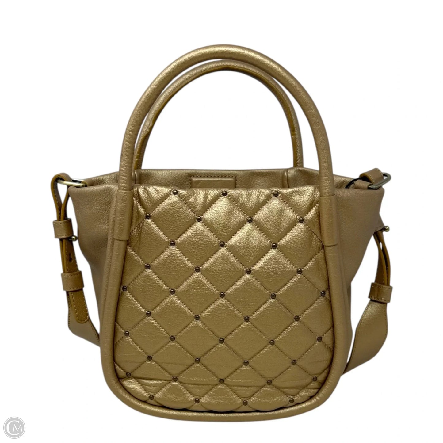 Margot Quilted Studded Leather Satchel By Hobo Intl, Size: Medium