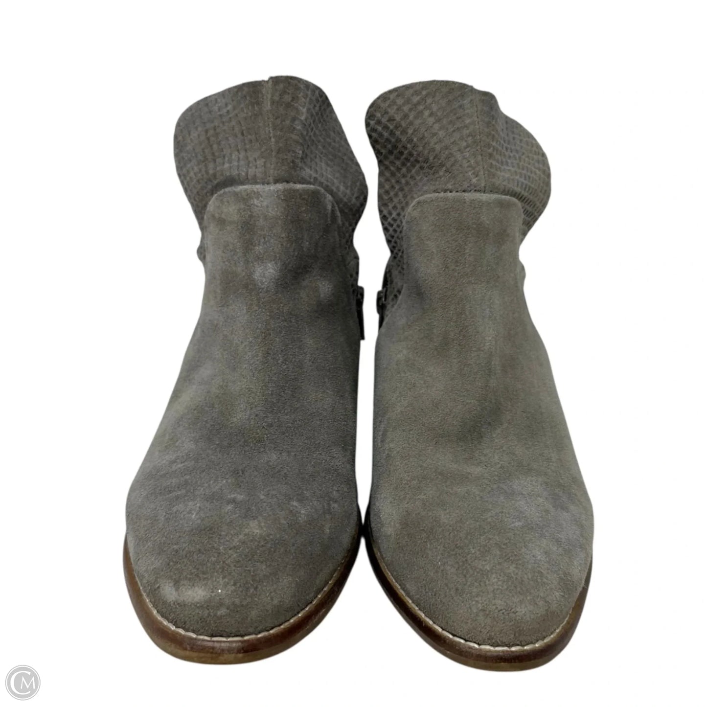 Score Ankle Booties By Seychelles X Anthropologie In Grey, Size: 11