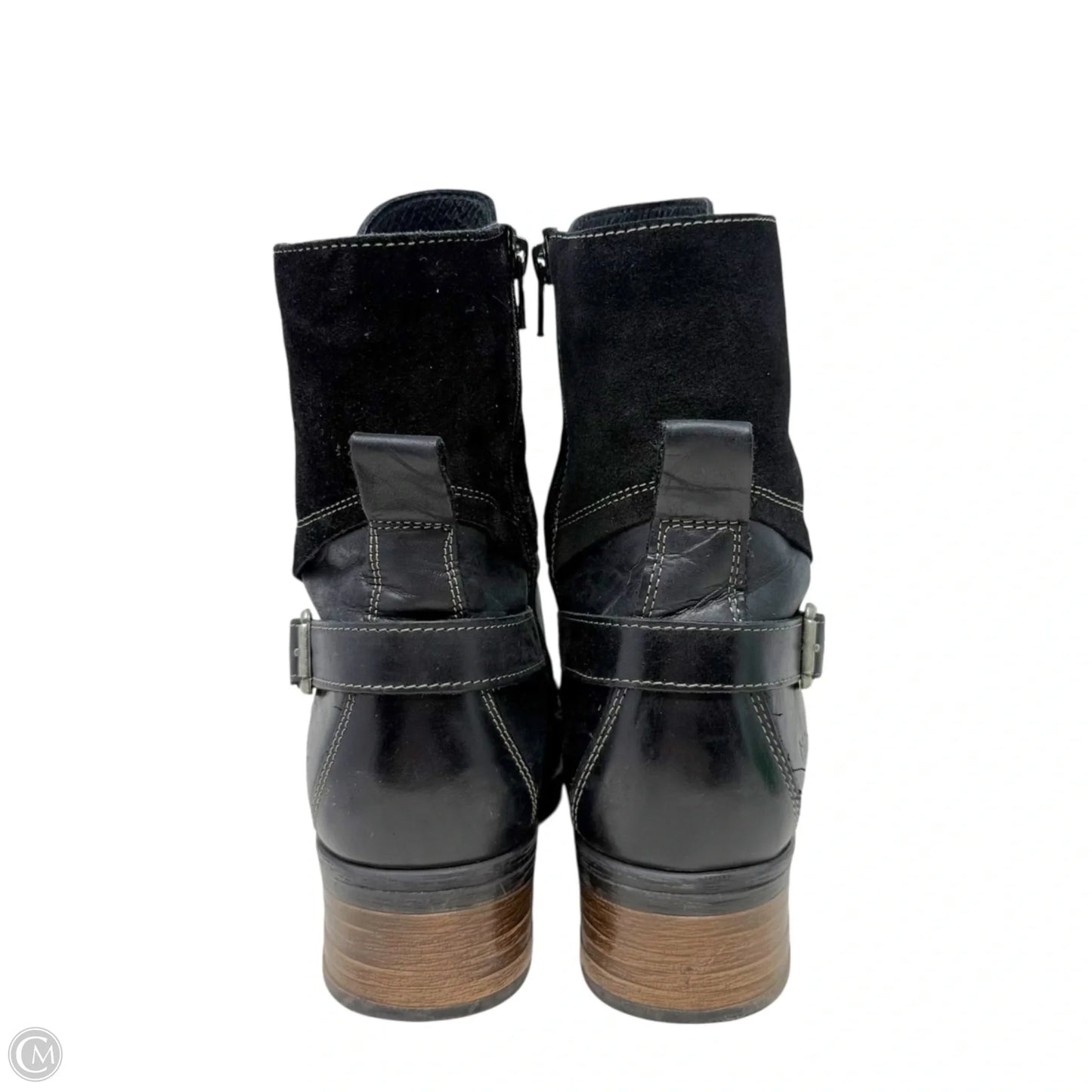 Crave Leather Combat Boots By Taos In Black, Size: 11.5