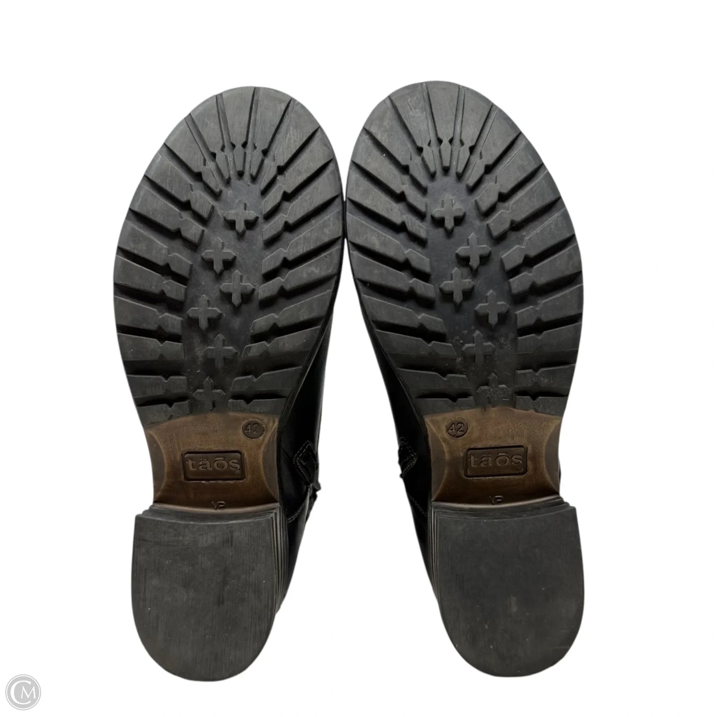 Crave Leather Combat Boots By Taos In Black, Size: 11.5