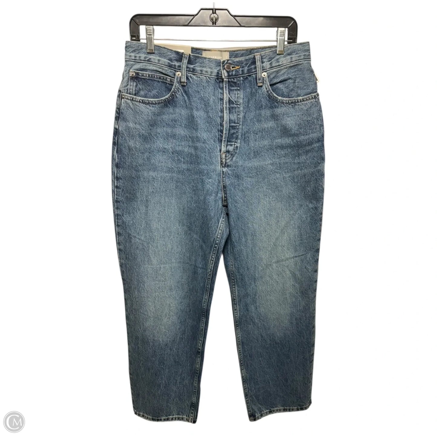 Rigid Way High Jeans By Everlane In Blue Denim, Size: 10