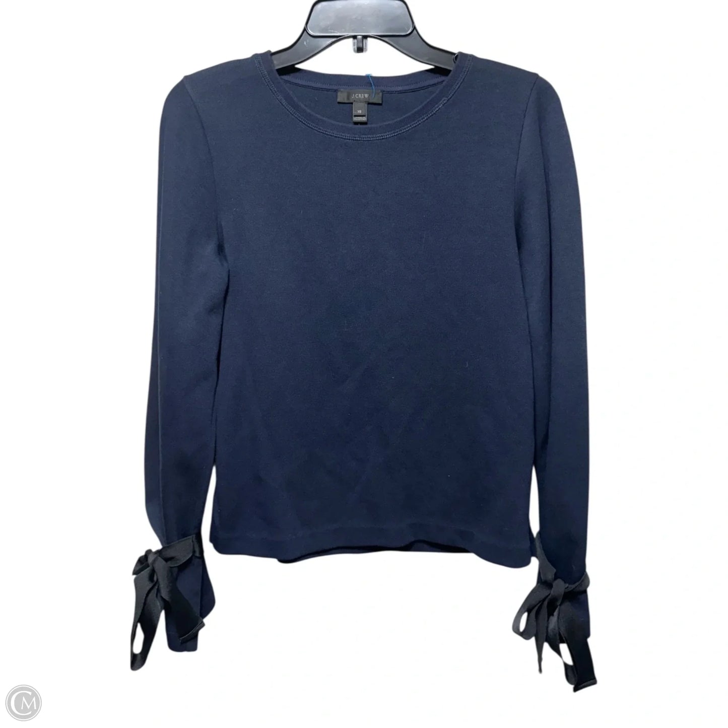 Top Long Sleeve By J. Crew In Navy, Size: Xs