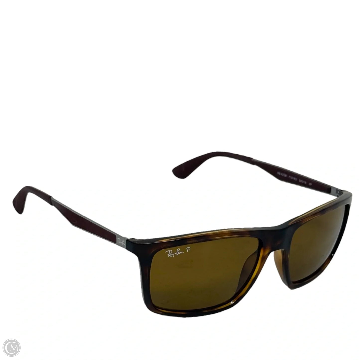 RB 4228 Sunglasses Designer By Ray Ban In Shiny Havana, Size: Medium
