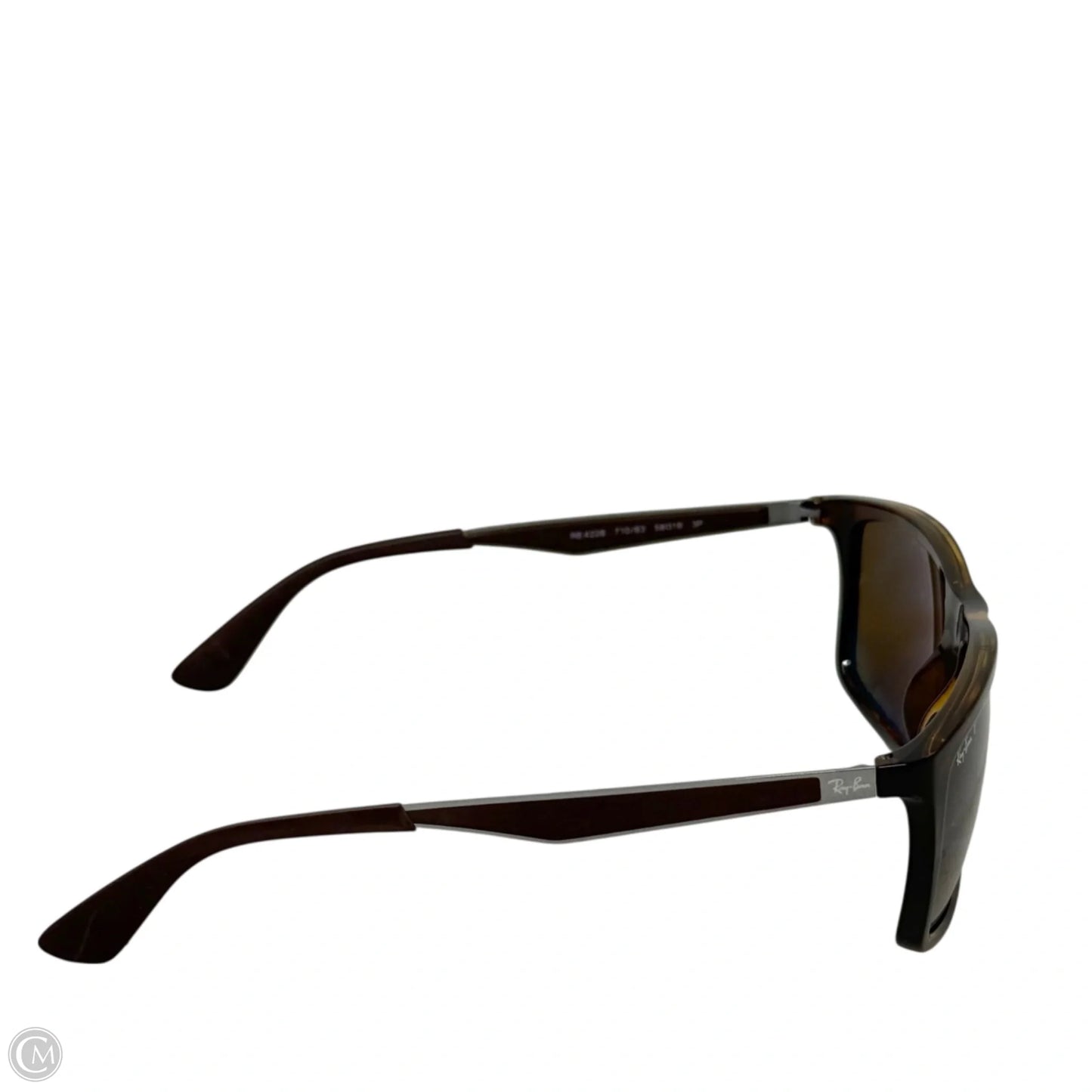 RB 4228 Sunglasses Designer By Ray Ban In Shiny Havana, Size: Medium