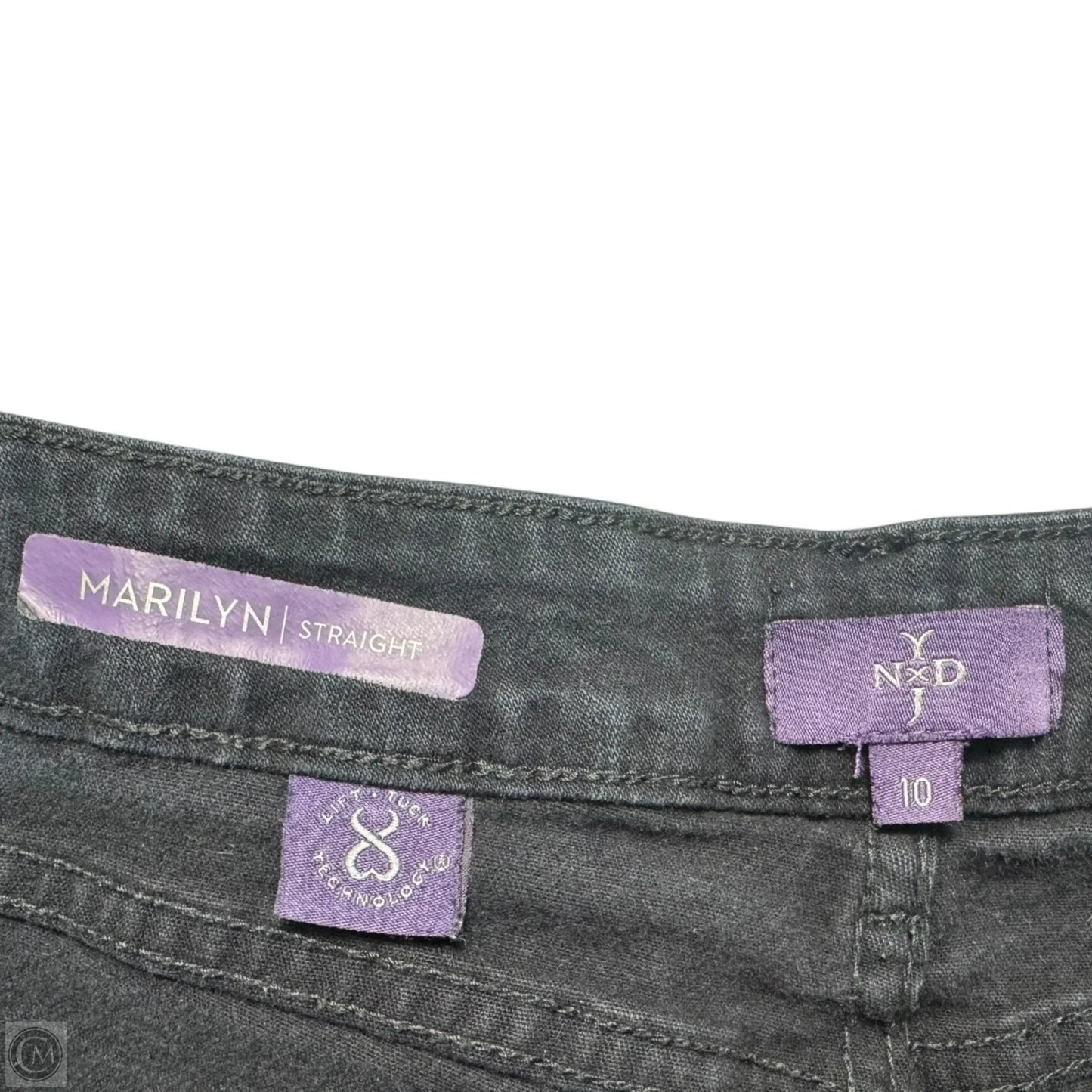 Marilyn Straight Jeans By Not Your Daughters Jeans In Blue Denim, Size: 10