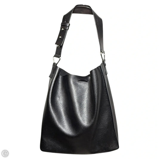 Captain N/S Leather Shoulder Bag with Pouch Designer By All Saints, Size: Large