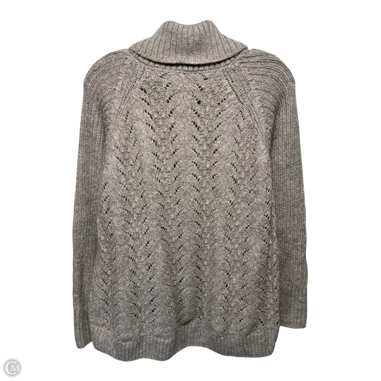 Alpaca Sweater By Garnet Hill In Taupe, Size: L