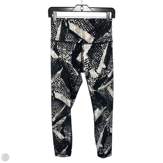 High Times Pants By Lululemon In Static Mist White Black, Size: 8