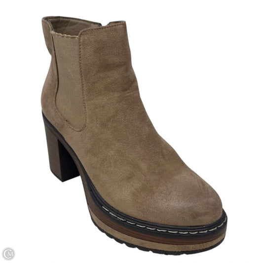 Sonata Boots By Pierre Dumas In Taupe, Size: 8
