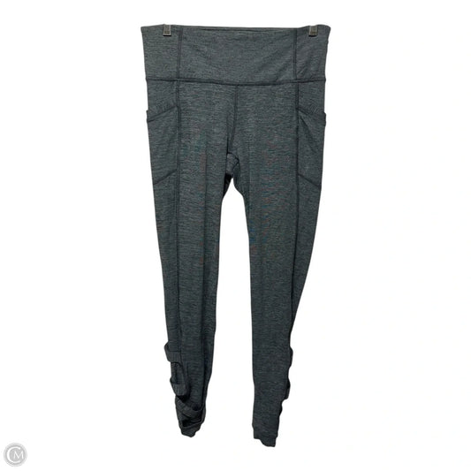 Athletic Leggings By Athleta In Grey, Size: M