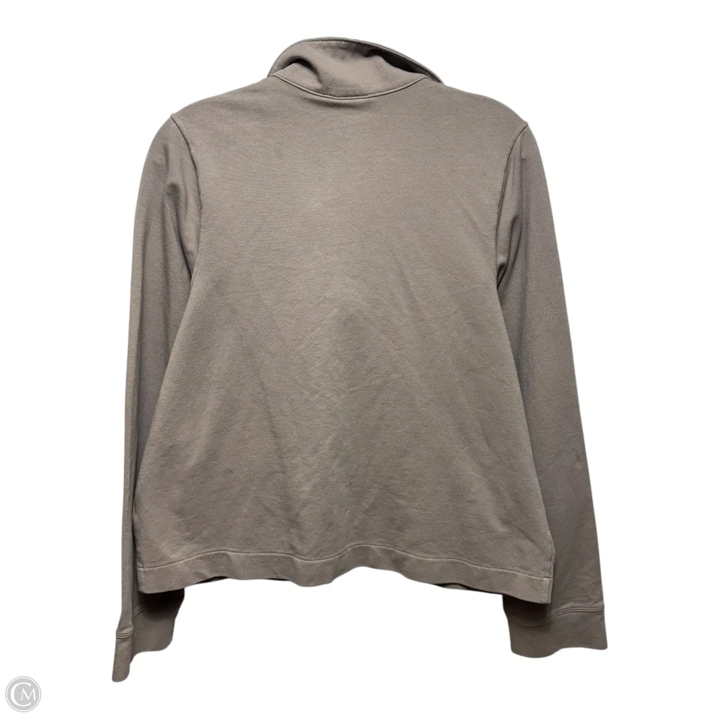 Jacket Shirt By Patagonia In Taupe, Size: M