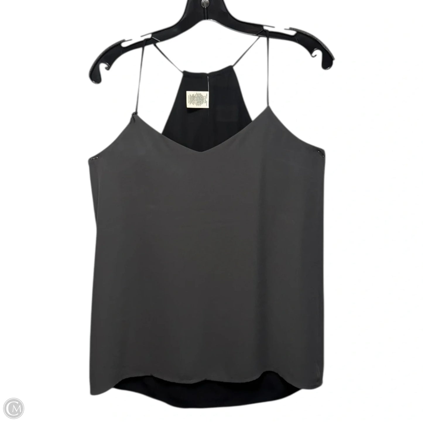 Reversible Top Sleeveless By Express In Black & Grey, Size: M