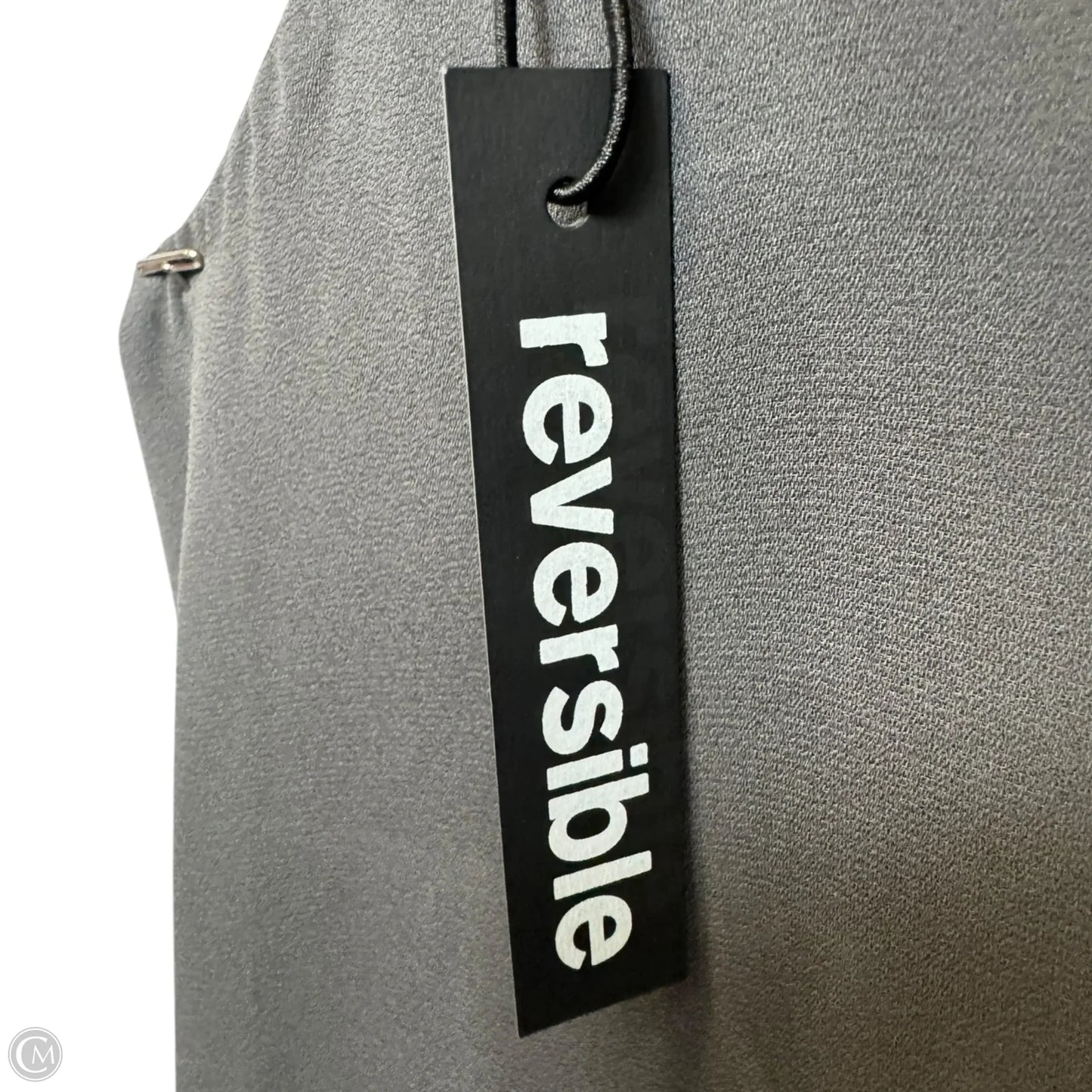 Reversible Top Sleeveless By Express In Black & Grey, Size: M