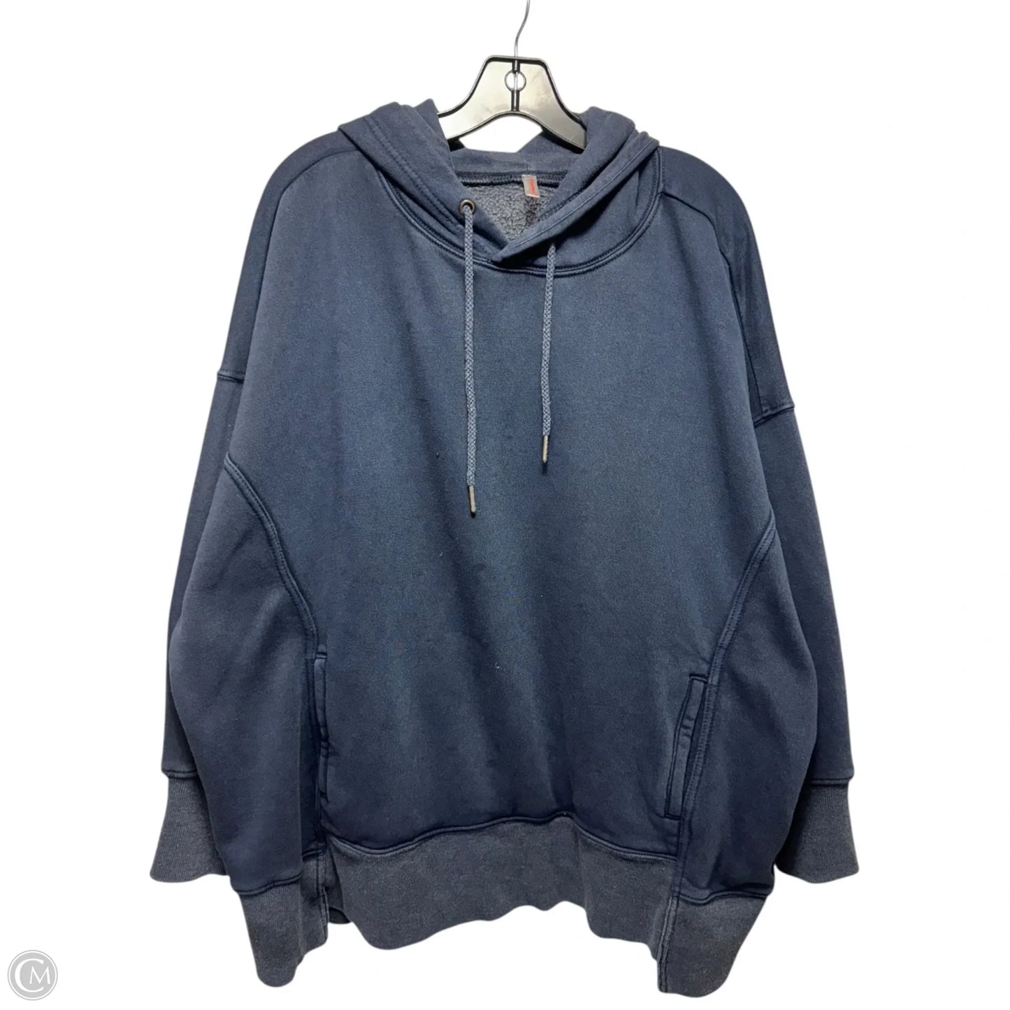 Spring To The Finish Hoodie Sweatshirt By Free People In Navy, Size: S