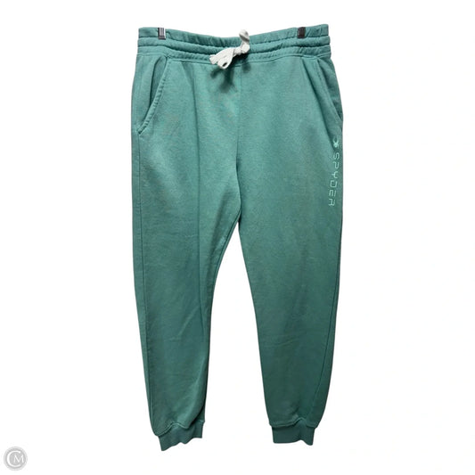 Pants Joggers By Spyder In Green, Size: L