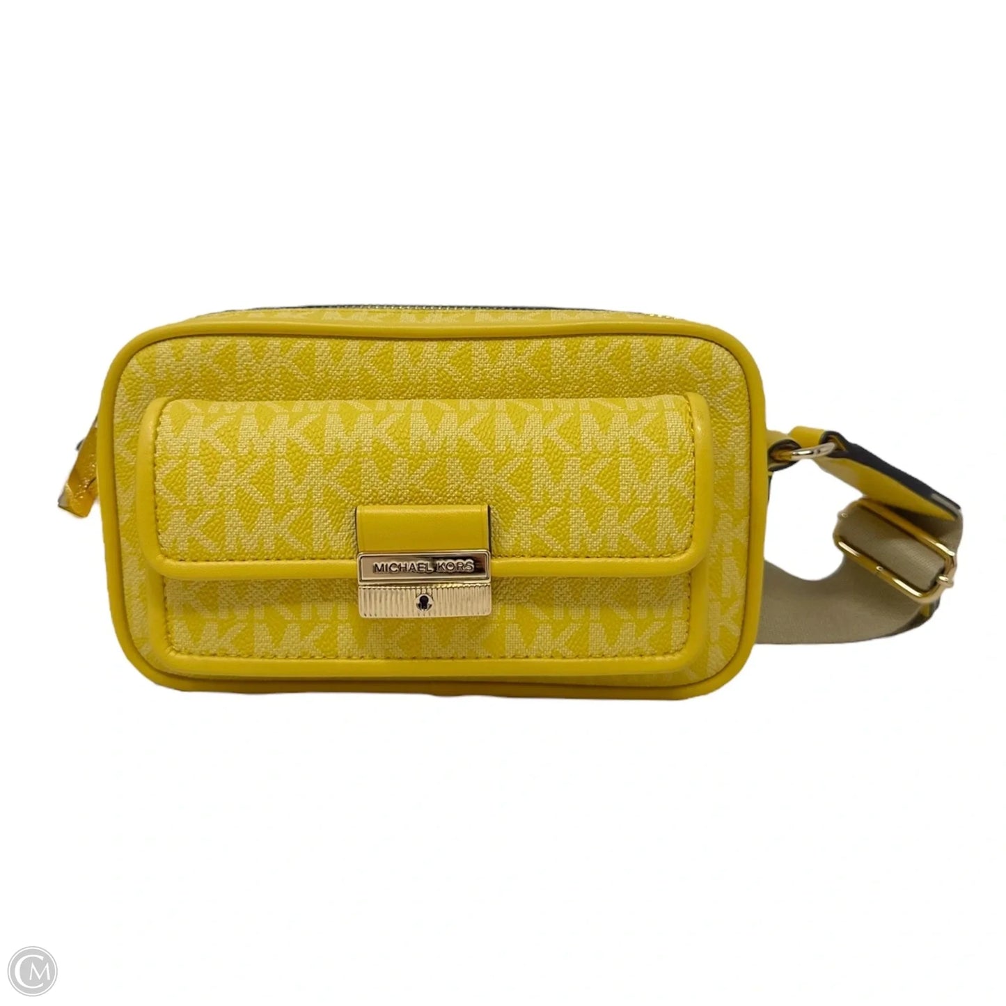 Bradshaw Camera Crossbody Handbag Designer By Michael Kors, Size: Small