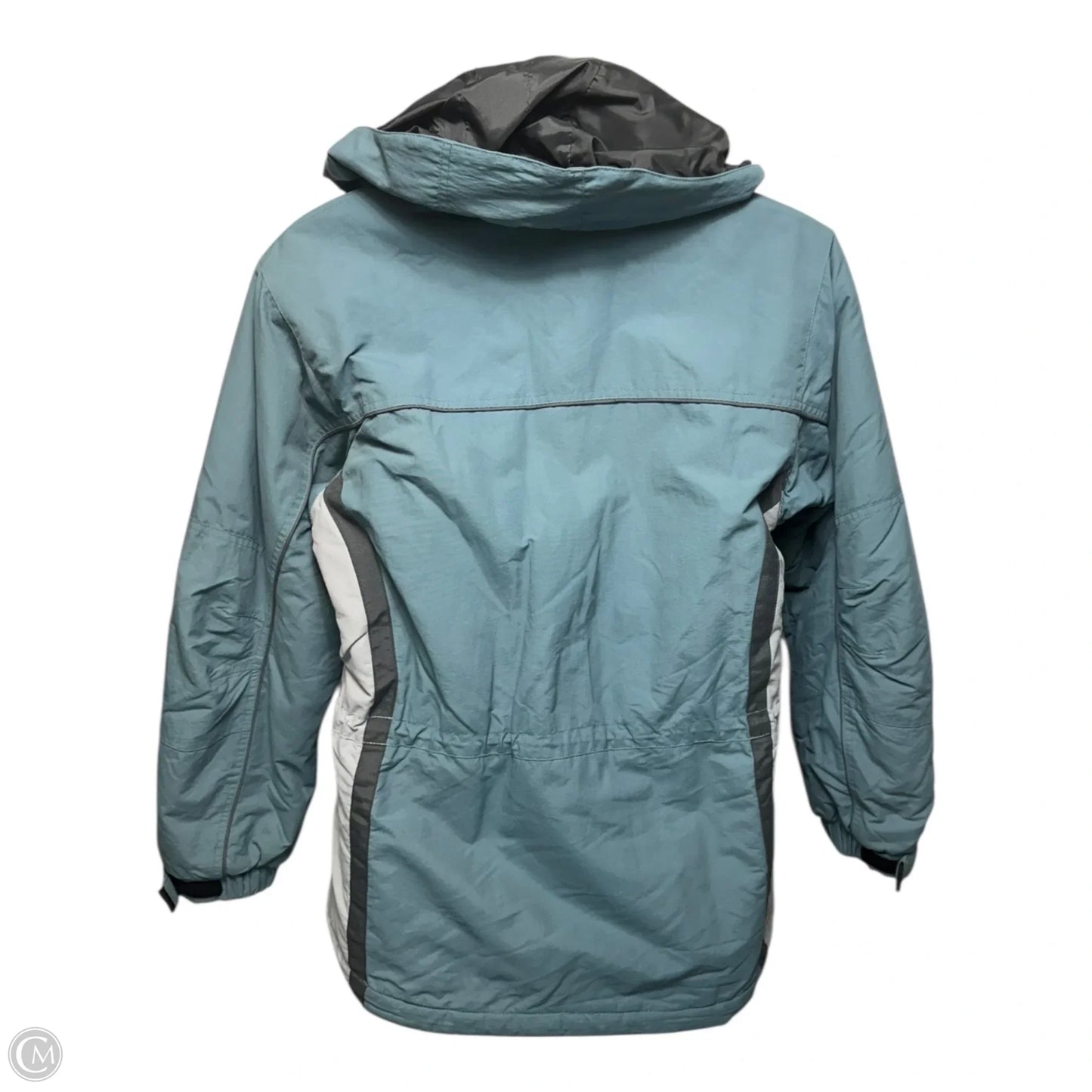 Coat Puffer & Quilted By Pacific Trail In Blue, Size: M
