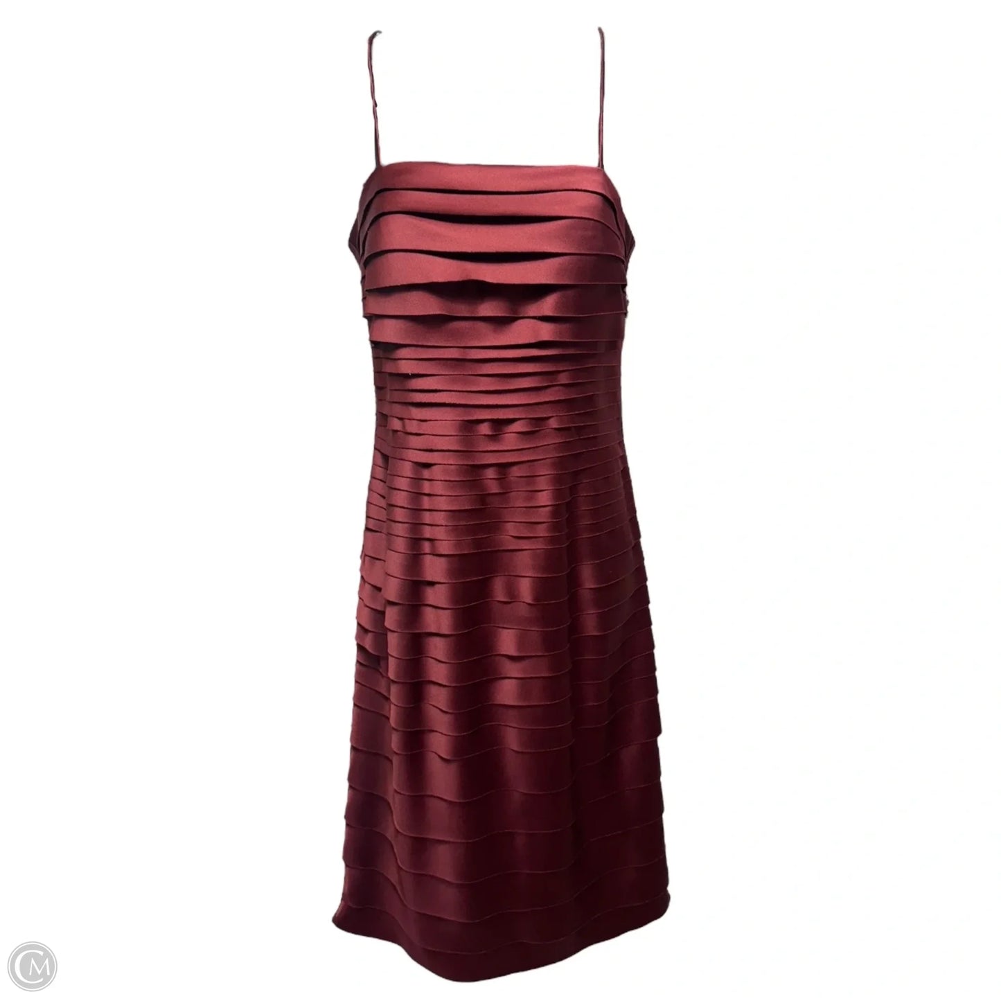 Dress Party Short By Js Collections In Maroon, Size: 4