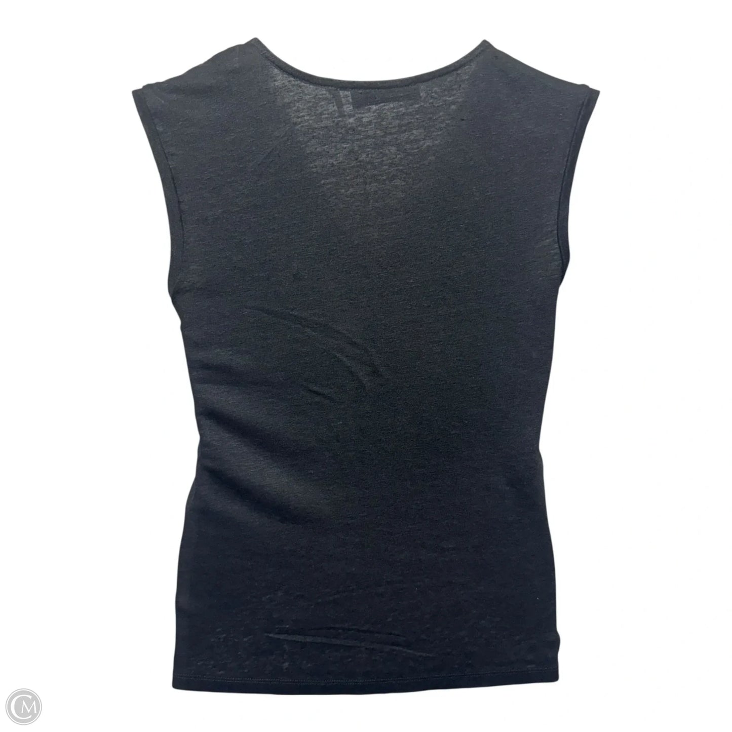 Silk & Linen Top Sleeveless Designer By Sandro, Size: Medium