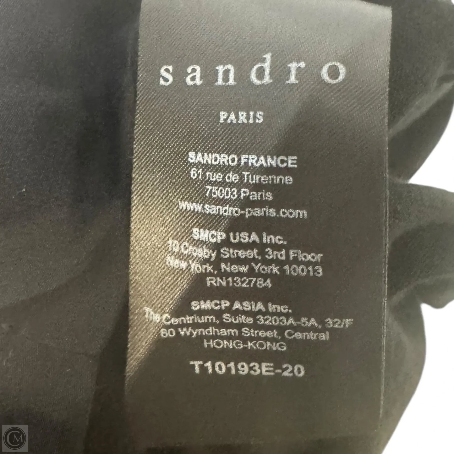 Silk & Linen Top Sleeveless Designer By Sandro, Size: Medium