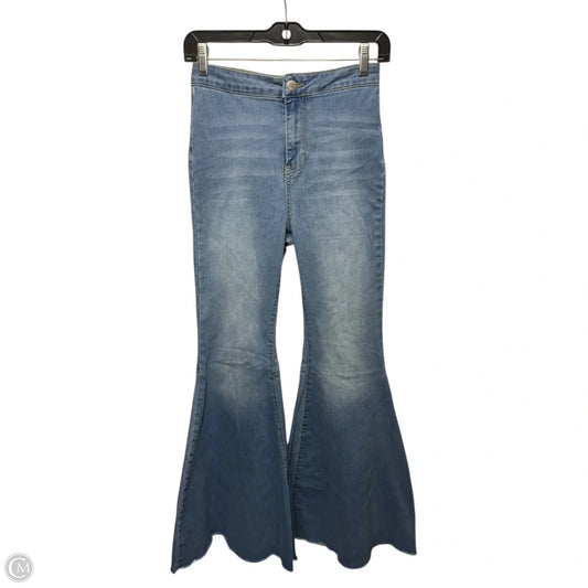 Jeans Flared By Free People In Blue Denim, Size: 2