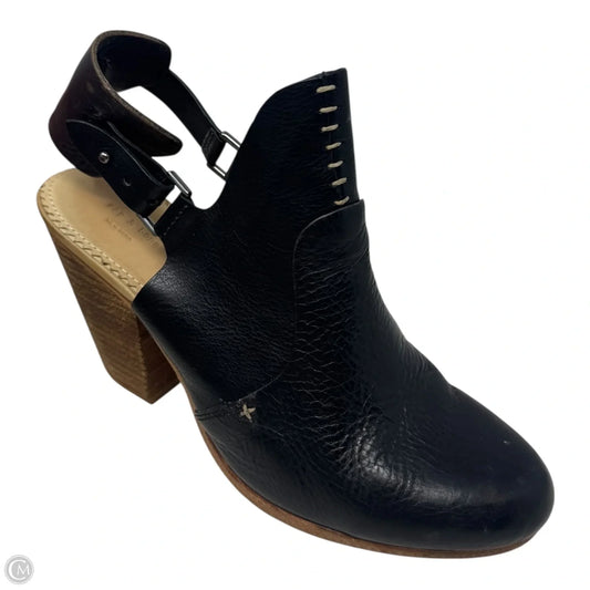 Wyatt Slingback Boots Ankle Heels By Rag And Bone In Black, Size: 8.5
