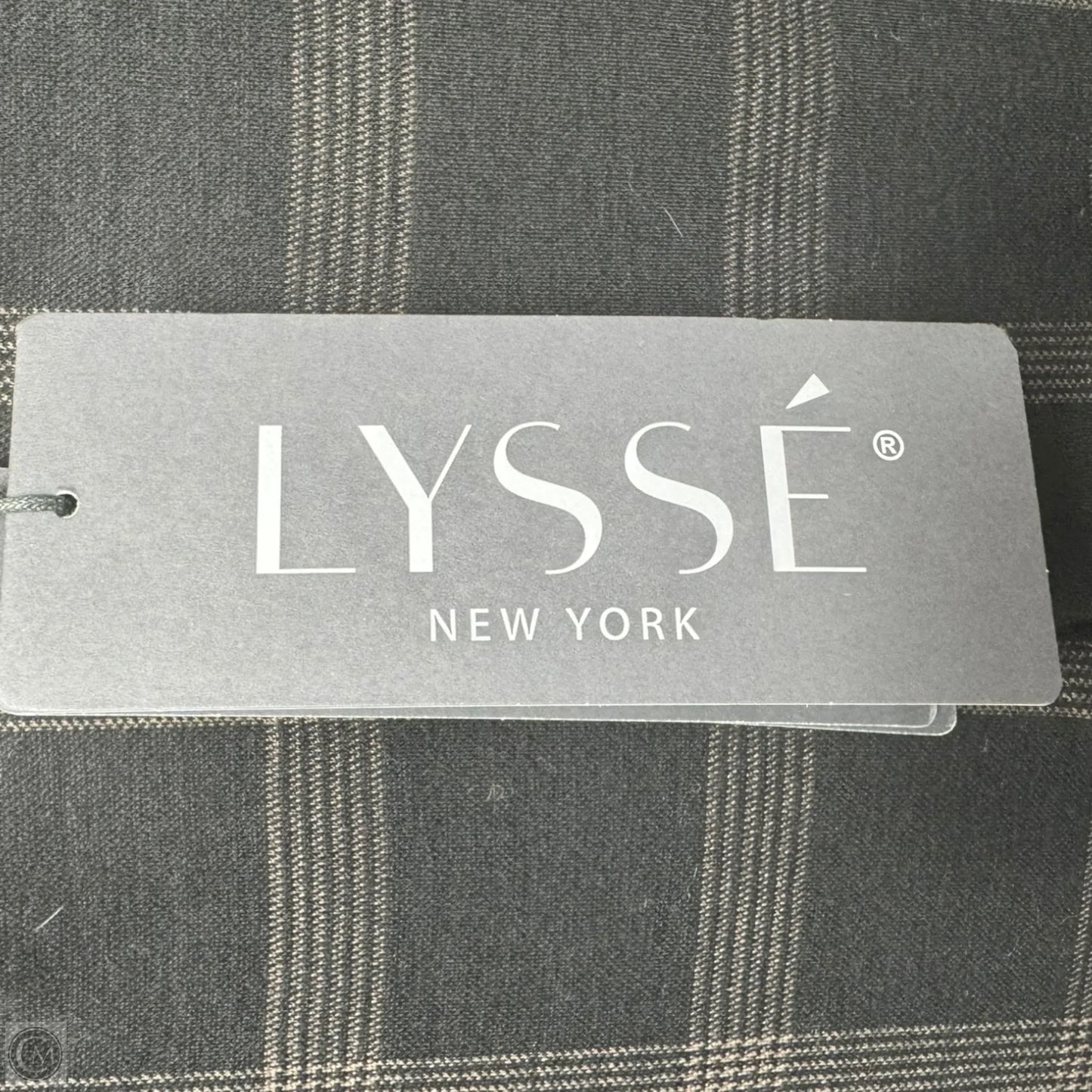 Pants Leggings By Lysse In Plaid Pattern, Size: S