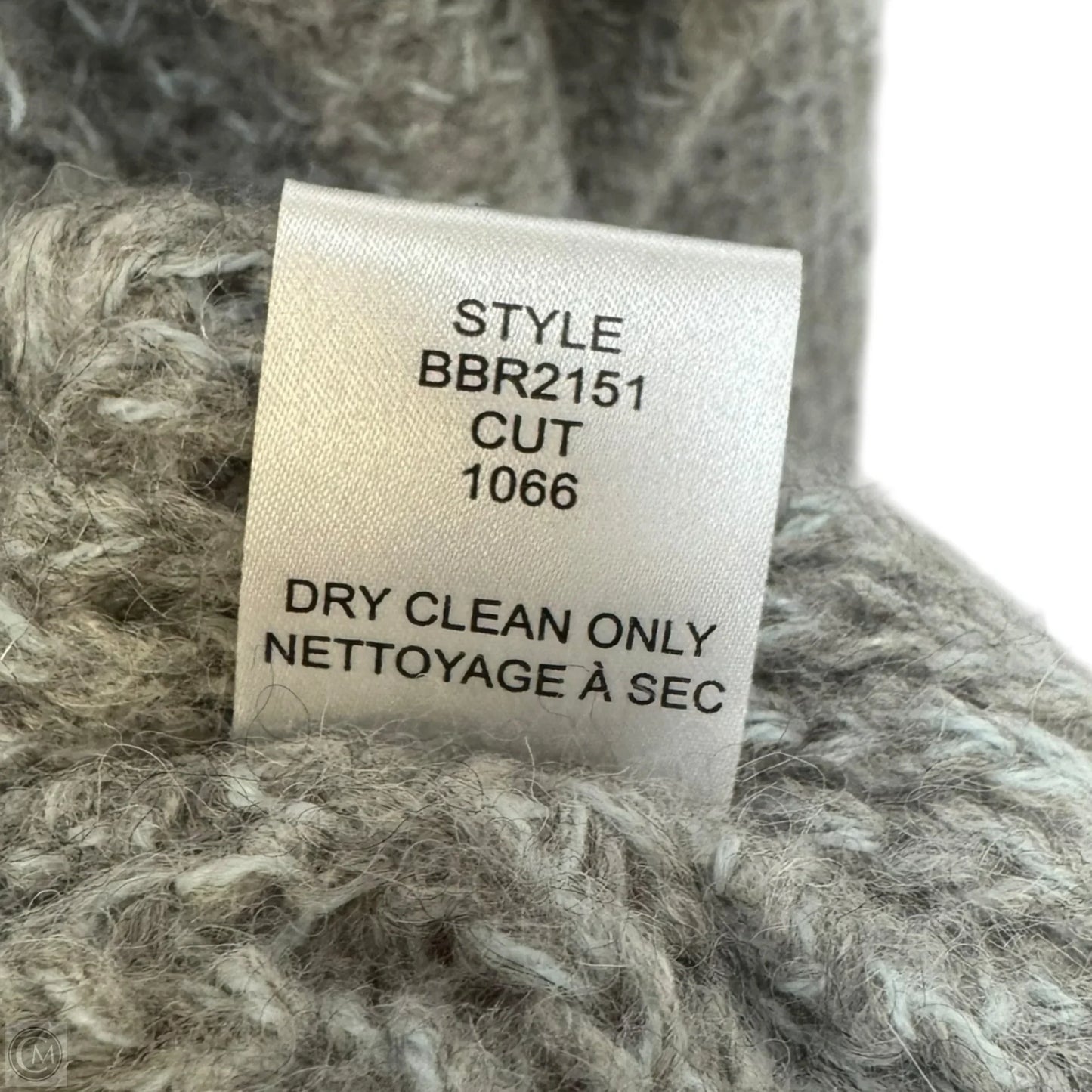 100% Superfine Alpaca Turtleneck Pullover Sweater By Brochu Walker In Grey, Size: S