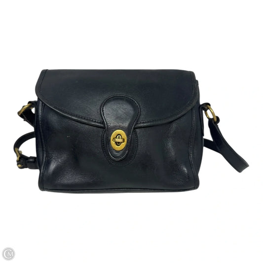 AS IS Vintage Leather Crossbody Handbag Designer By Coach, Size: Small