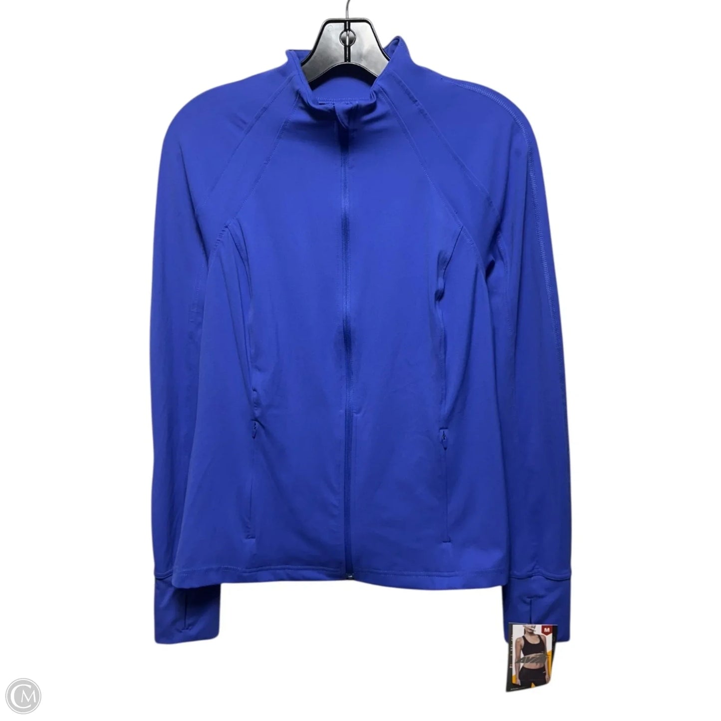 Athletic Jacket By Avia In Purple, Size: M