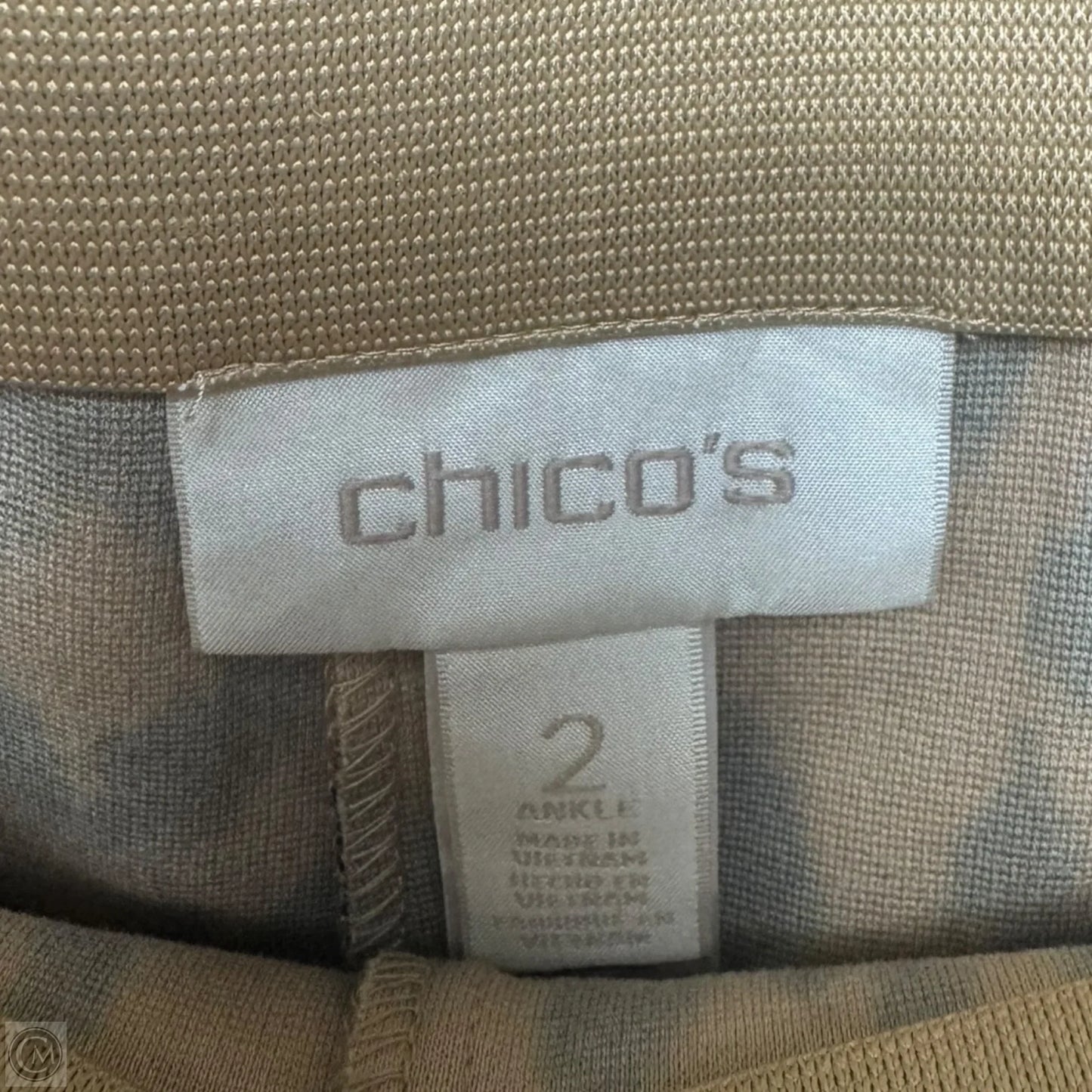 Leopard Pants By Chicos In Animal Print, Size: 12