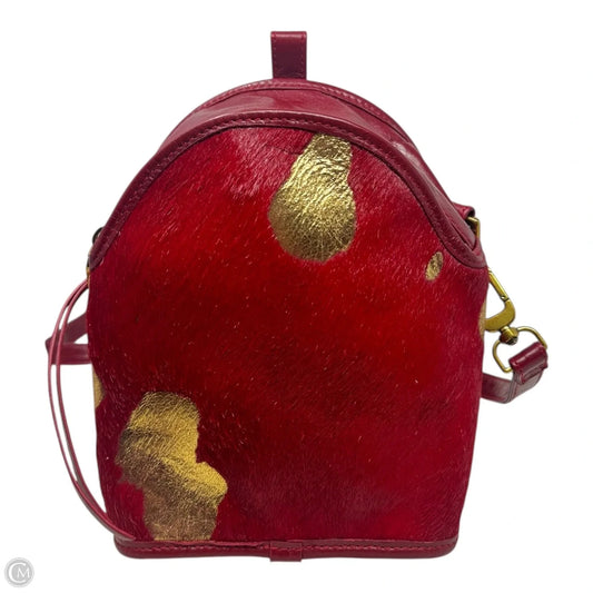 Convertible Cow Crossbody Leather By Hobo Intl, Size: Small