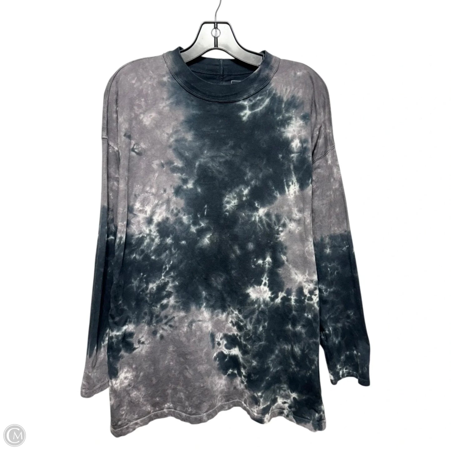 Top Long Sleeve By We The Free In Tie Dye Print, Size: M