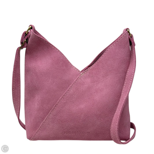 Naomi Leather Shoulder Bag By Portland Leather, Size: Medium