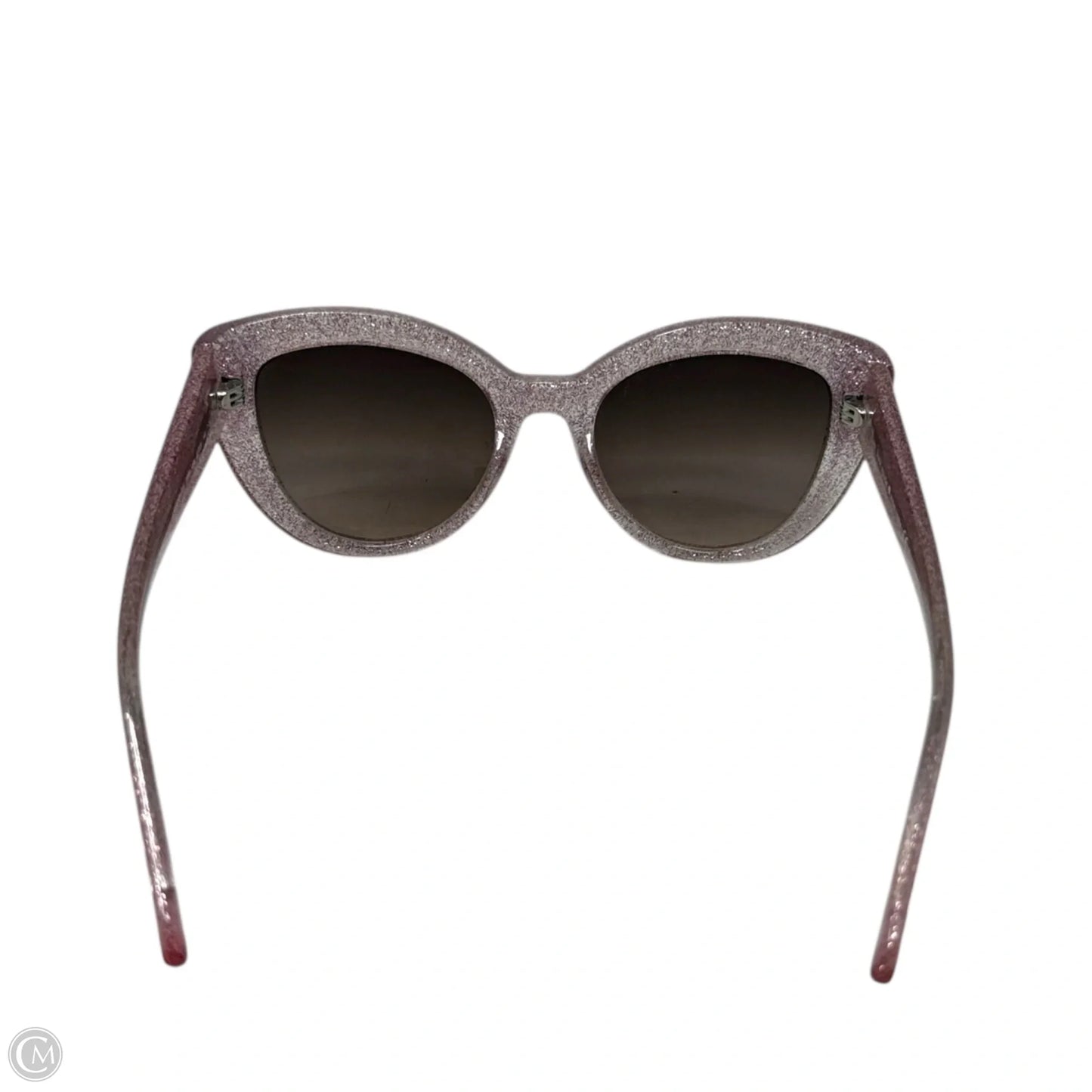 Labrenda Glitter Cat Eye Sunglasses Designer By Kate Spade, Size: Medium