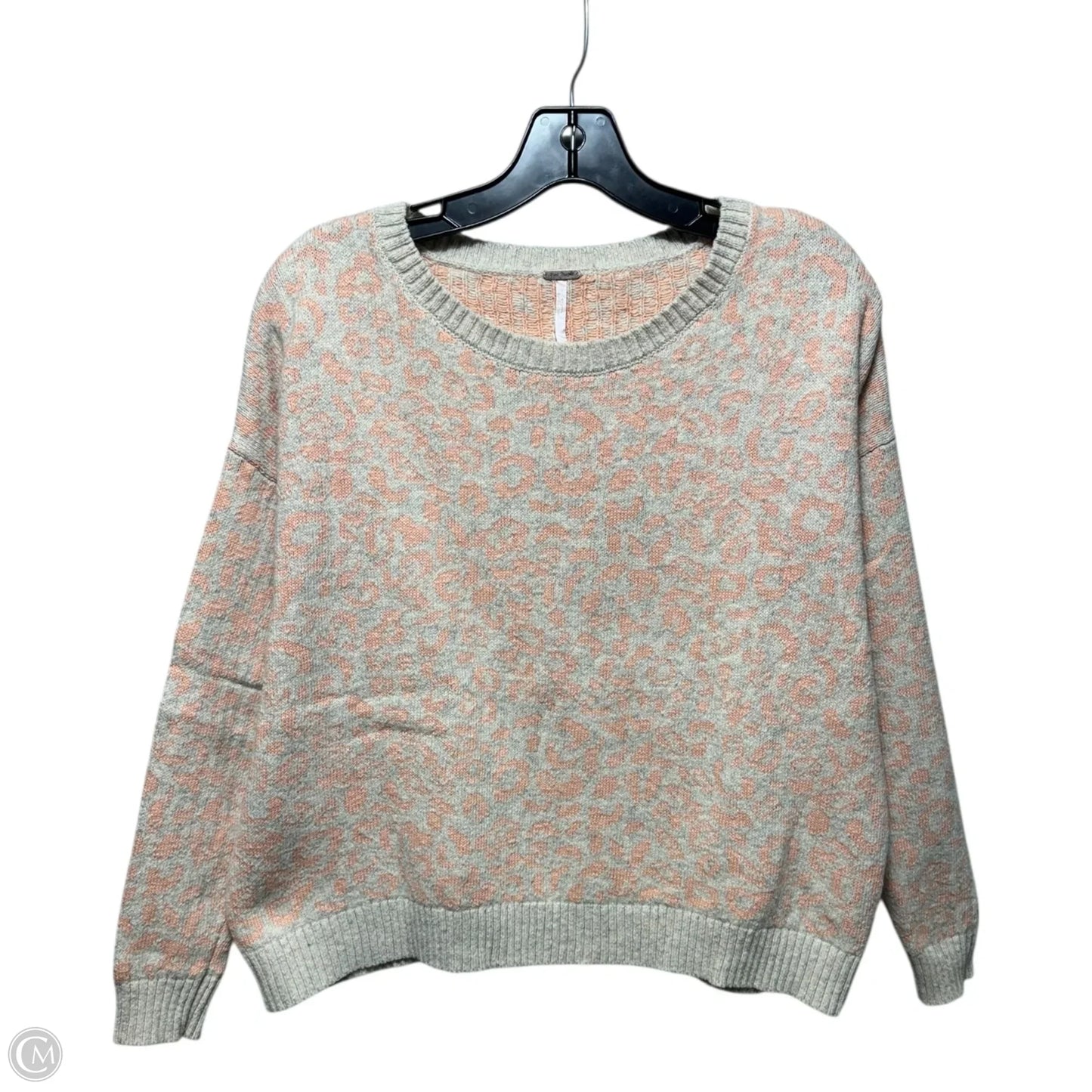Cool Cat Alpaca Blend Sweater By Free People In Animal Print, Size: XS