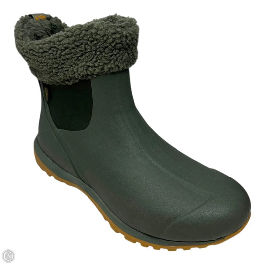 Fleece Lined Wellie Boots Snow By L.l. Bean In Green, Size: 11